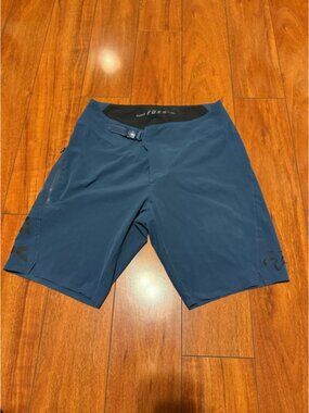 Men's FOX Flexair Blue Athletic Shorts Waist 32